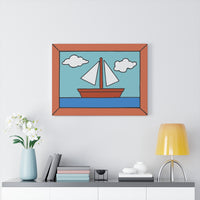 Scene from Moby Dick Canvas Print